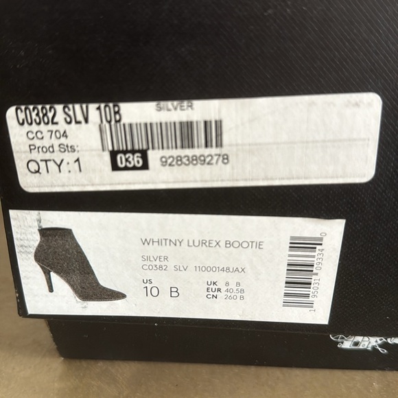 Coach Whitney lurex bootie new in box size 10 - Picture 3 of 3